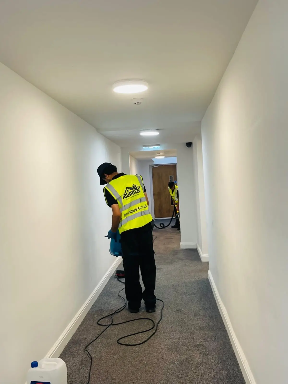 Communal corridor cleaning